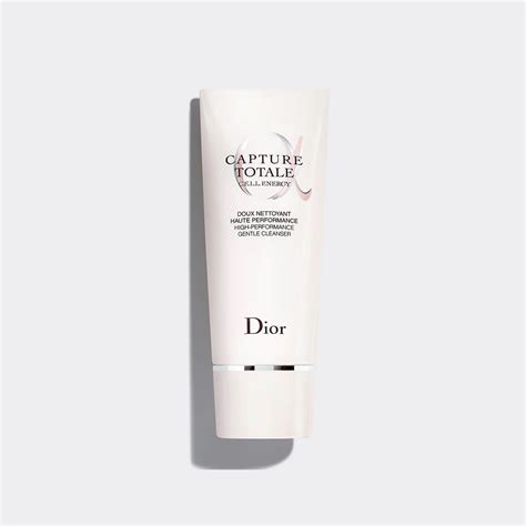 dior capture totale high performance gentle face cleanser|Dior Capture Totale night cream.